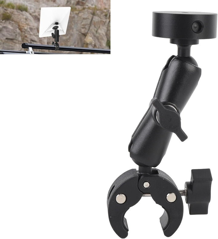Mini-Halterung, Verstellbare Klemmhalterung für Mini-Zubehör mit Mini-Stativhalterungsadapter, RV-Le