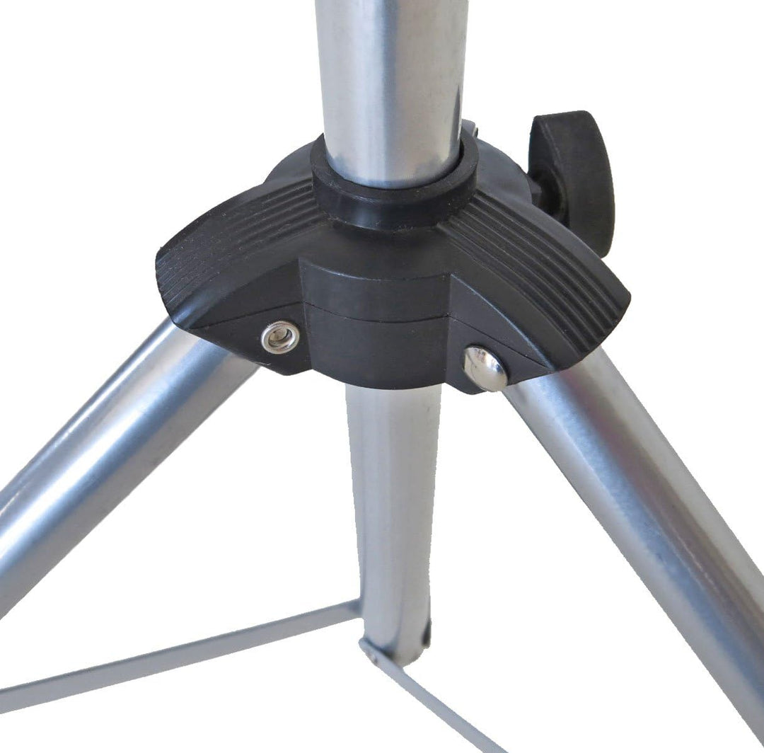 keepdrum Notenpult Notenständer Silber mit Tragetasche Bag Silver Metallic, Silber