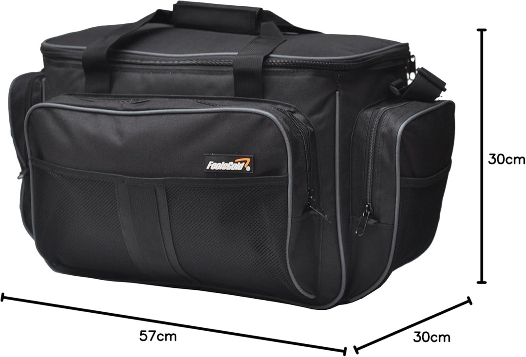foolsgold Grosse isolierte 50-Liter-Kühltasche Schwarz, Schwarz