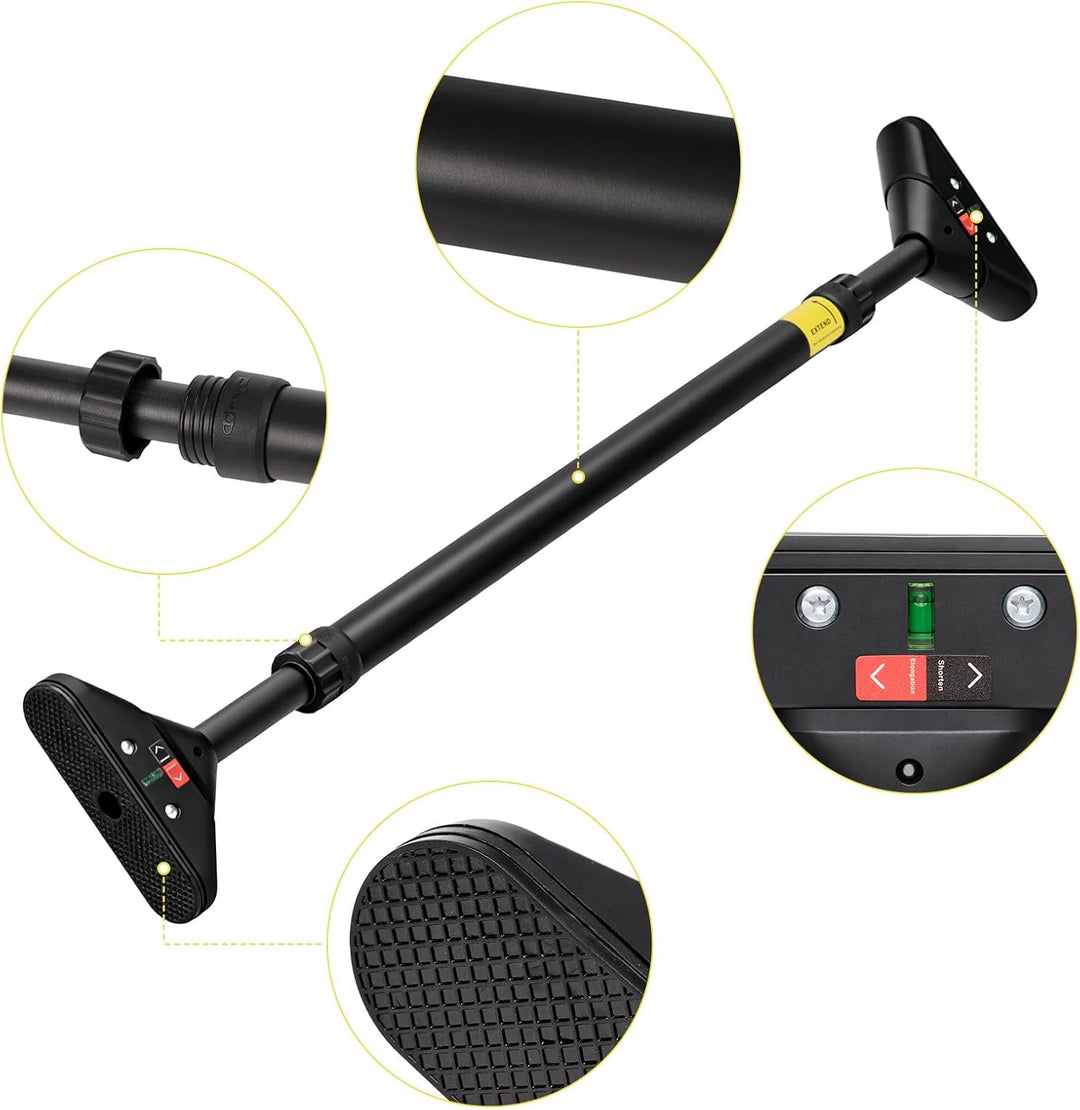 Klimmzugstange Türrahmen Ohne Bohren, Türreck Verstellbar 75–94 cm, Pull Up Bar bis 200 kg Tragkraft