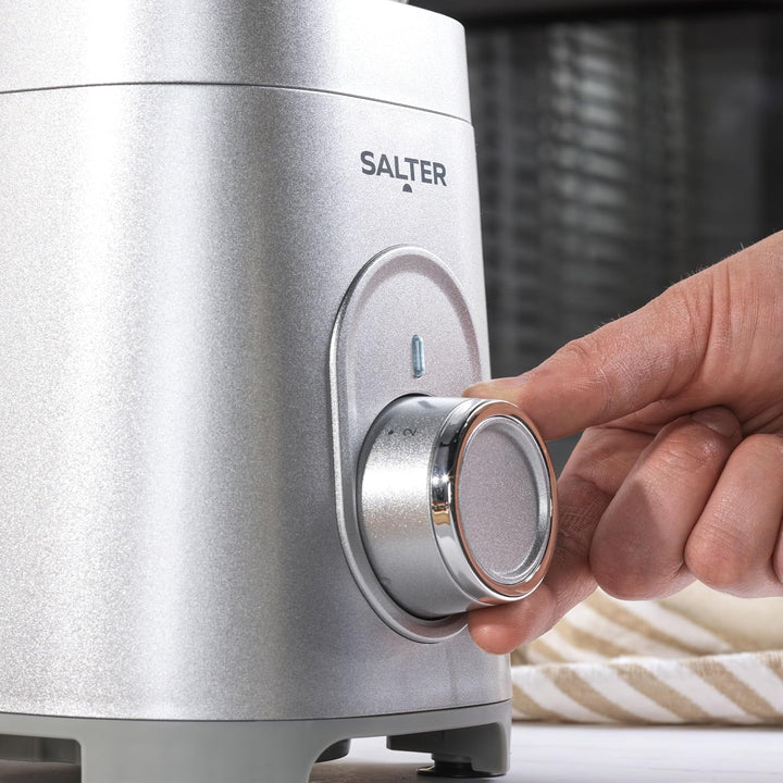 Salter Standmixer Glas 1,5L, Smoothie Maker &amp; Mixer für Küche, Hochleistungsmixer mit Pulsfunktion,