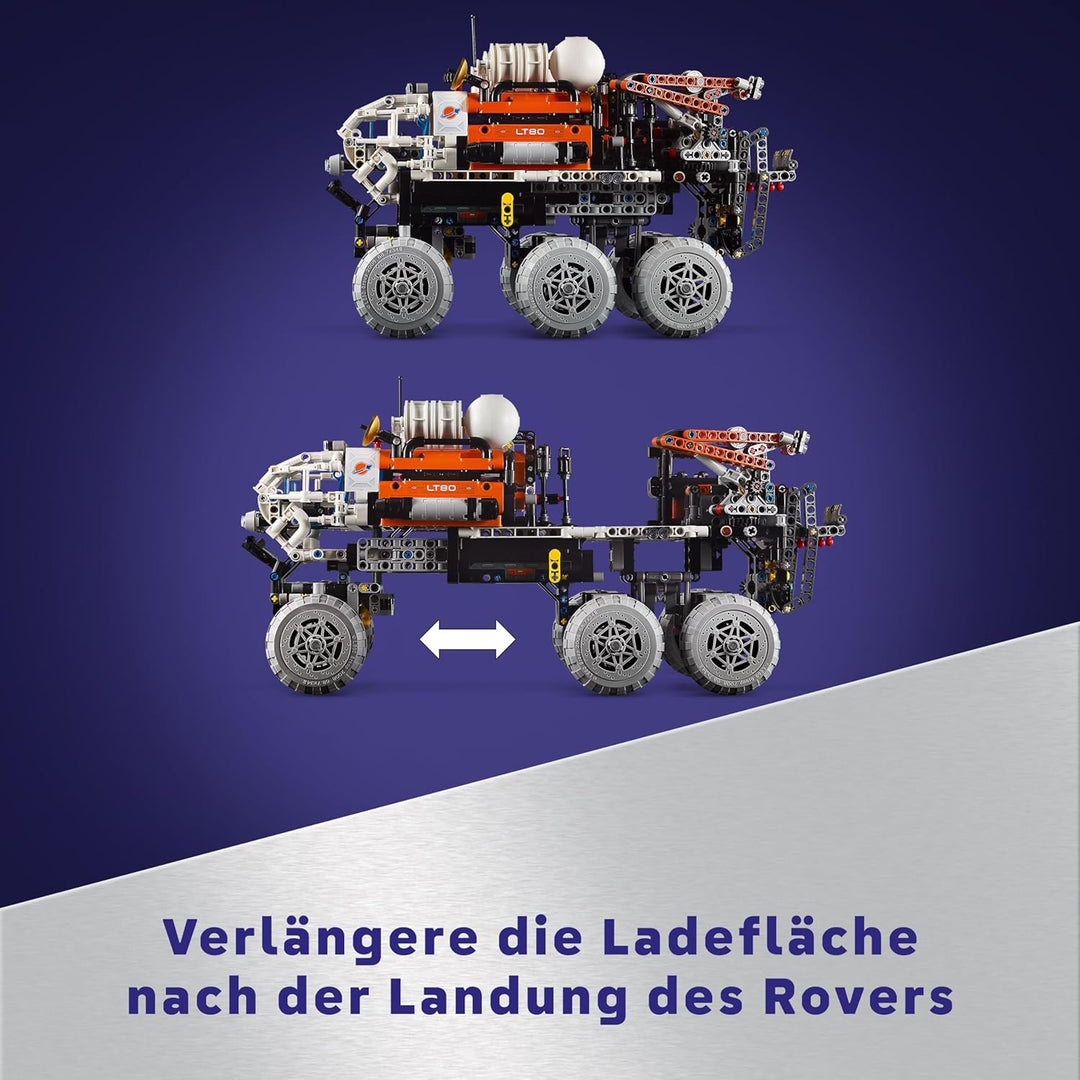 LEGO Technic Mars Exploration Rover, Weltraum-Spielzeug, basiert auf Raumfahrzeugen der NASA, Space
