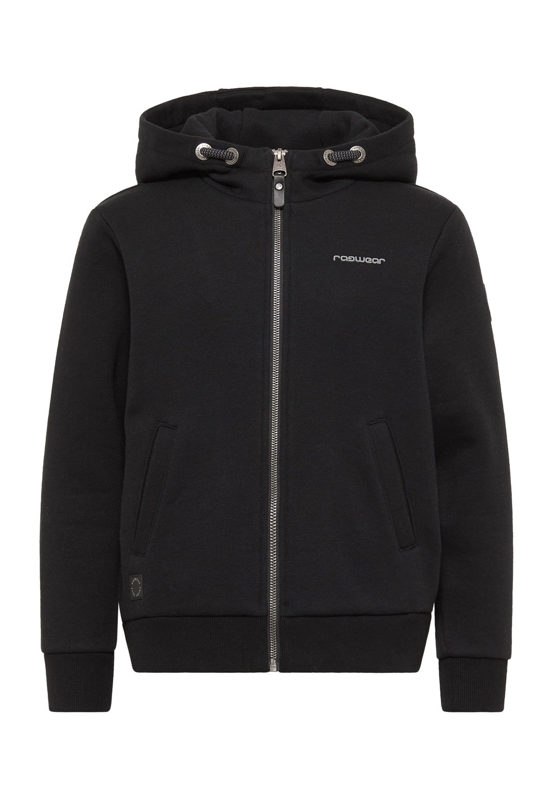 Ragwear HONZA Zip Jungen Sweatshirt 128 Schwarz, 128 Schwarz