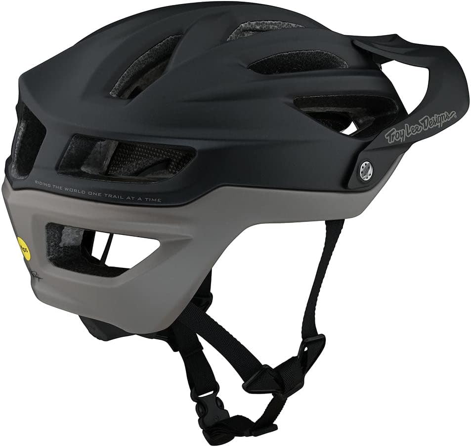 Troy Lee Designs Enduro MTB-Helm A2 MIPS Decoy - Smokey Blau Schwarz M/L, Schwarz M/L