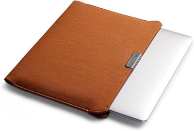 Bellroy Laptop Sleeve (14’’ Laptop, wasserabweisendes recyceltes Gewebe, Magnetverschluss) - Bronze,