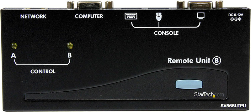 StarTech.com USB VGA KVM Verlängerung bis zu 150m - KVM extender über Cat5 UTP Netzwerkkabel 2x VGA