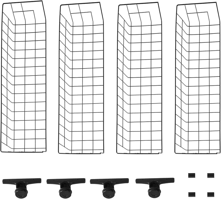 SoBuy FRG34-P02 2er Set Aufbewahrungskörbe für Kleiderständer Körbe für Teleskop Garderoben System