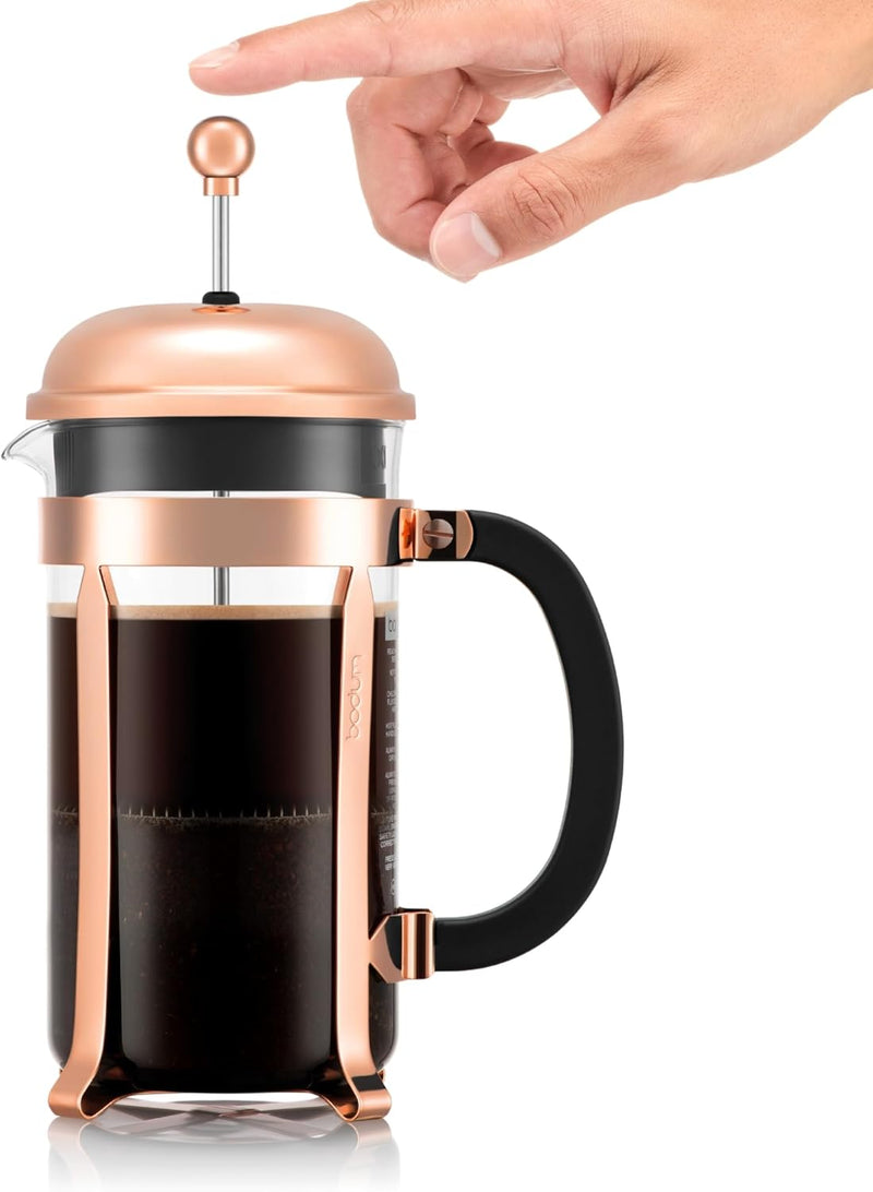 Bodum Kaffeebereiter, Borosilikatglas, Braun