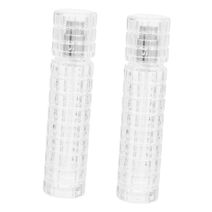 NUOBESTY Nachfüllbare Kristallglas Sprühflasche 12.3x2.8cm 2 Stück Cocktailzerstäuber für Bar Party