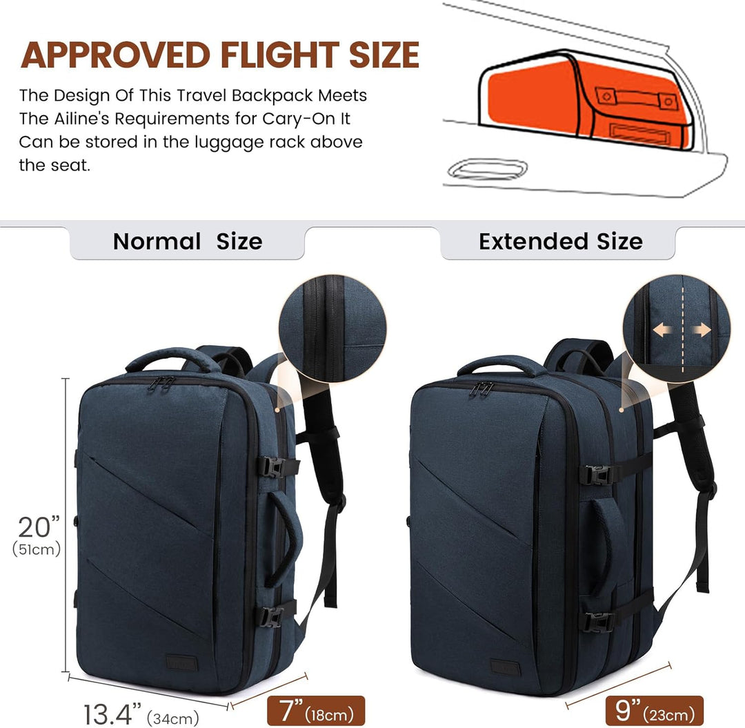 reiserucksack handgepäck flugzeug LOVEVOOK 30-40L Rucksack Handgepäck Reiserucksack Flugzeug Herren Dame – techstudio.ch