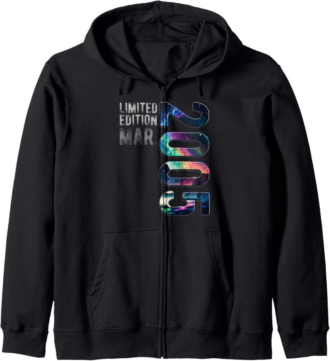 Limited Edition 2005 Birthday Born In March Birthday 2005 Kapuzenjacke