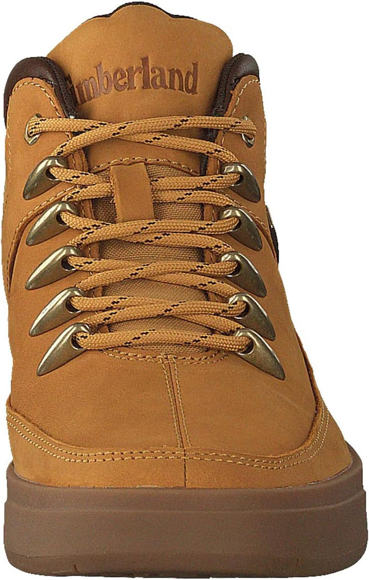 Timberland Herren Davis Square Hiker Stiefel 40 EU Gelb Nubuck, 40 EU Gelb Nubuck