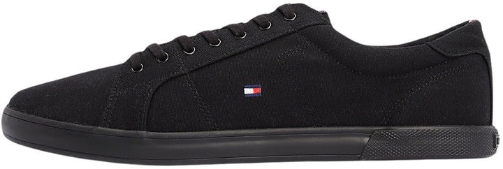 Tommy Hilfiger Herren H2285arlow 1d Vulkanisierte Sneaker 39 EU Schwarz, 39 EU Schwarz