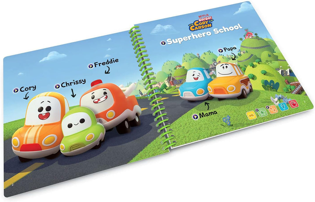 LeapFrog LeapStart Go! Go! Cory Carson - Cory Carson Superhero School Los! Los! Cory Carson Cory Car