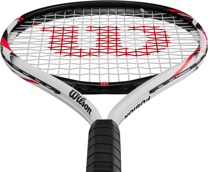 Wilson Fusion XL Tennisschläger, Weiss/Schwarz, Gr. 3 White / Black, 3 White / Black