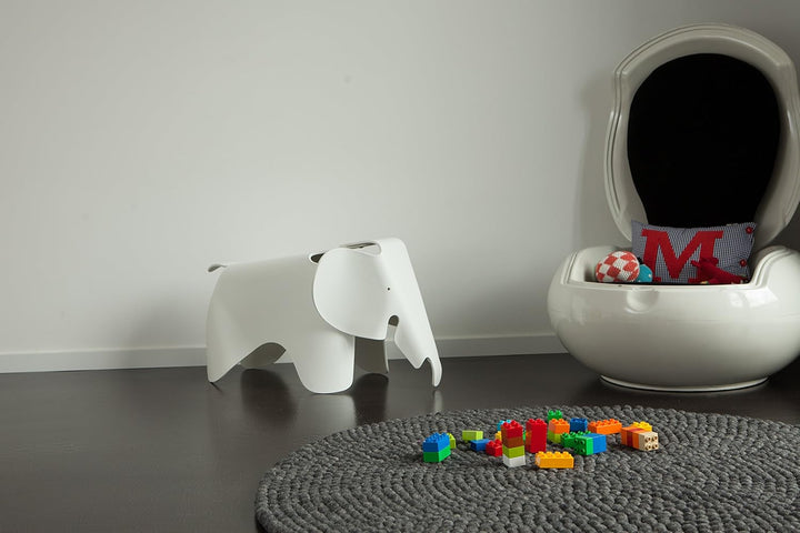 myfelt Filzkugelteppich Hugo - Ø 50 cm, ideal für Schlaf-, Wohn-, Kinderzimmer, Flur & Bad, anthrazi
