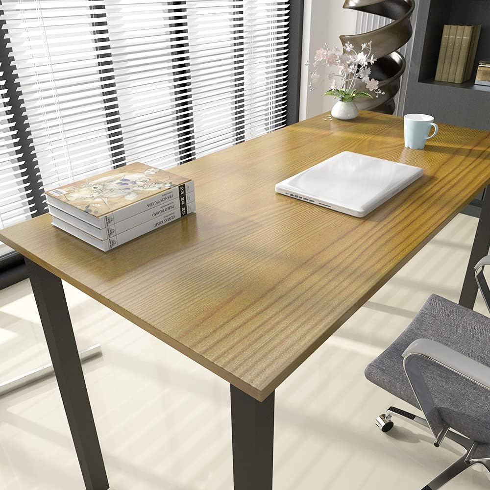 sogesfurniture Schreibtisch Computertisch Büromöbel PC Tisch, Stabil Bürotisch Arbeitstisch Esstisch
