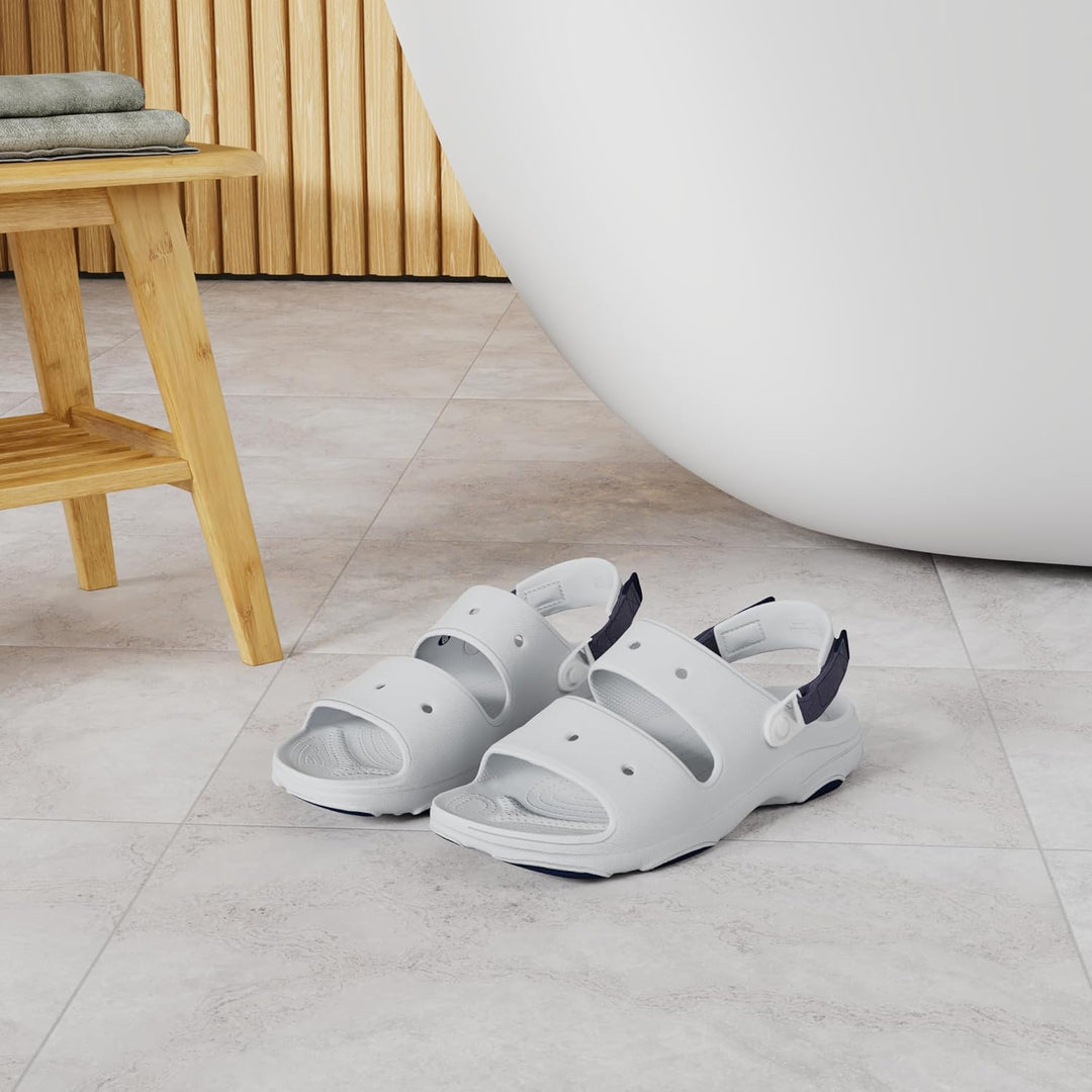 Crocs Unisex Classic All-Terrain Sandale 46/47 EU Hellgrau, 46/47 EU Hellgrau