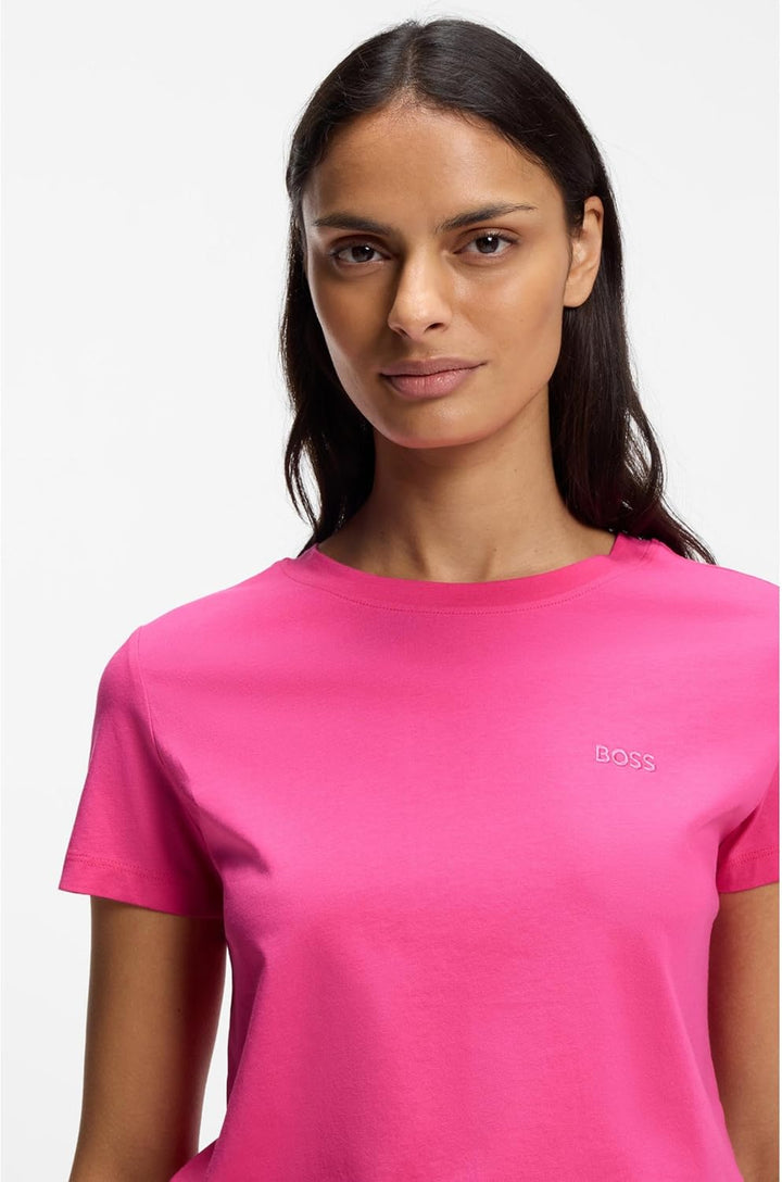 BOSS Damen C_esogo_1 10236978 01 T_Shirt (1er Pack) XS Open Pink 692, XS Open Pink 692