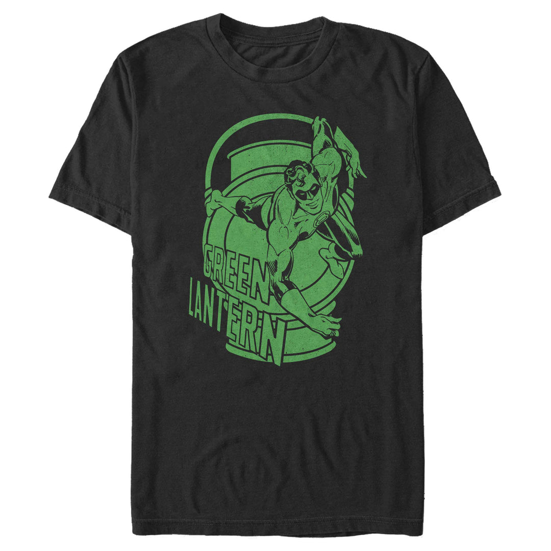 DC Comics Herren Green Machine T-Shirt XL Schwarz, XL Schwarz