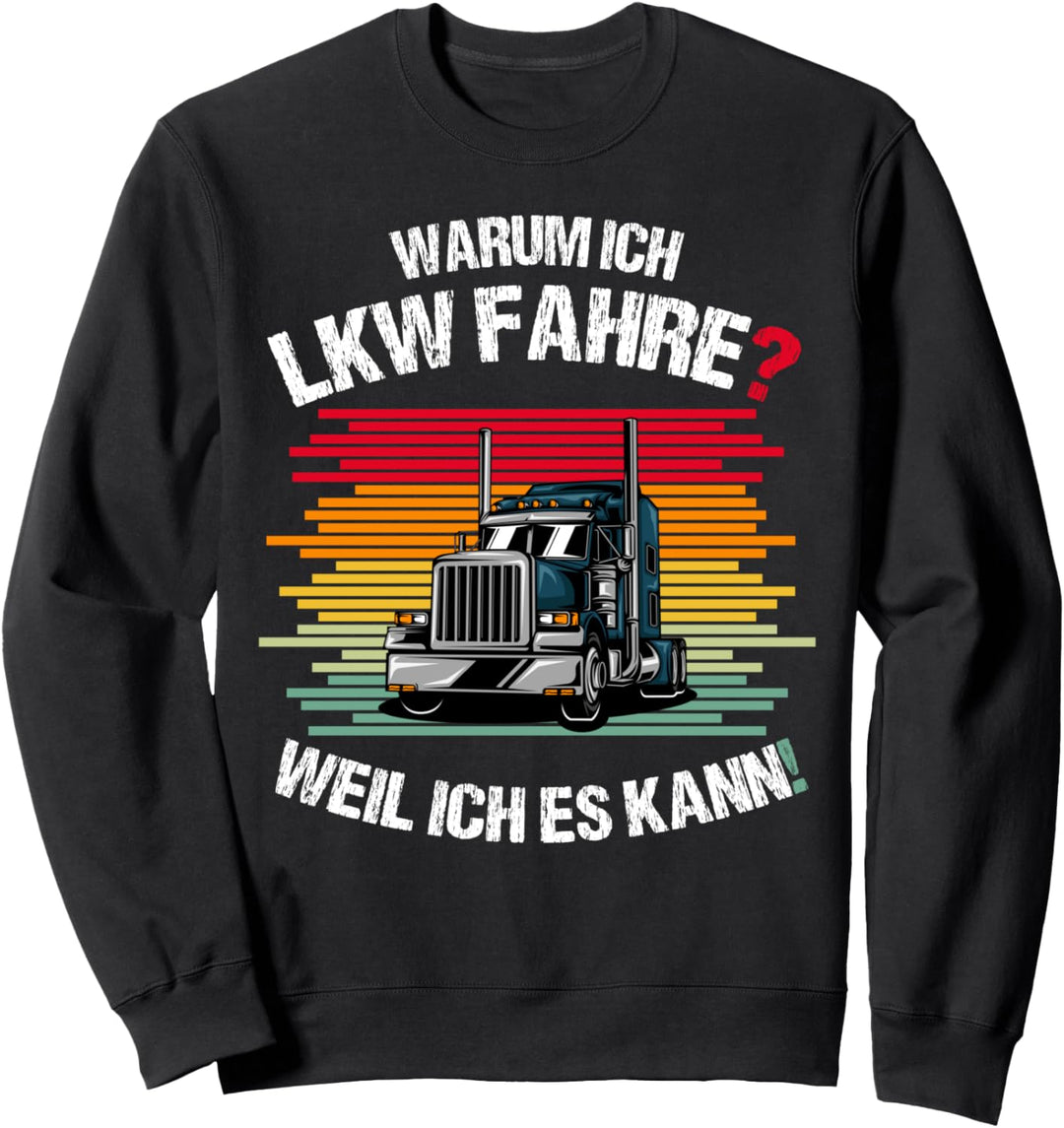 LKW Fahrer Brummi Kraftfahrer Namensschild LKW Zubehör Sweatshirt