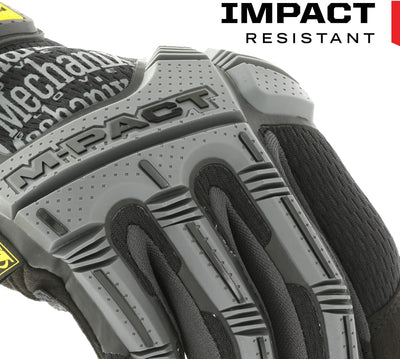 Mechanix Herren M-impact HANDSCHUH M PACT SCHWARZ GRAU GR XL, SCHWARZ/GRAU, XL EU XL Schwarz/Grau, X