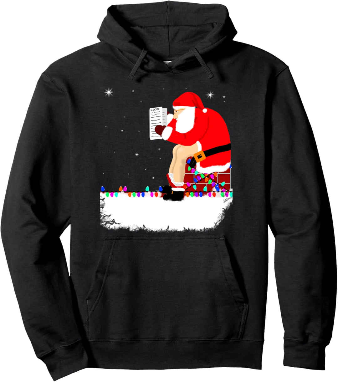 lustiges weihnachtsoutfit ugly sweater santa claus Pullover Hoodie