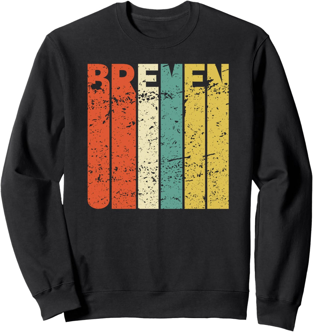 Retro Bremen Einwohner Stadt Bremer Sweatshirt