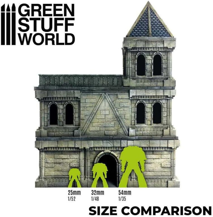 Green Stuff World Stonework Silikonformen