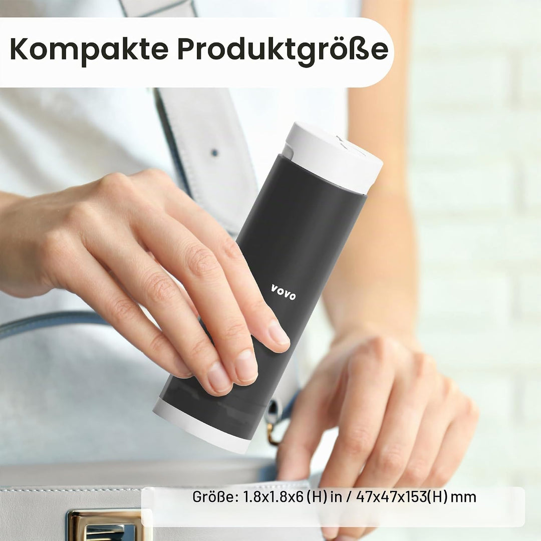 VOVO Go Tragbare Elektrische Reisebidet – 2 Einstellbare Druckstufen, Kompaktes Handbidet, Ideal Für