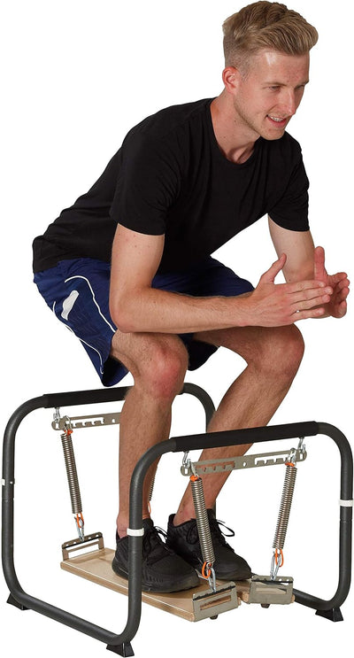 pedalo Stabilisator Profi I Federbrett I Gleichgewichtstrainer I Koordination I Propriozeption I Rea