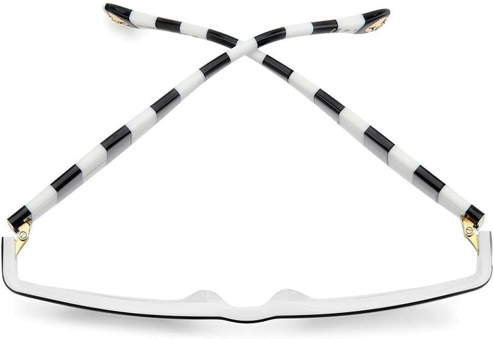 Carolina Herrera Unisex Sonnenbrille 51 80s/9o Schwarz Weiss, 51 80s/9o Schwarz Weiss