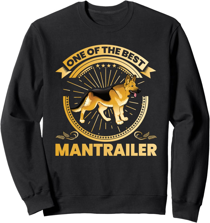 Schäferhund One Of The Best Hund Mantrailing Mantrailer Sweatshirt