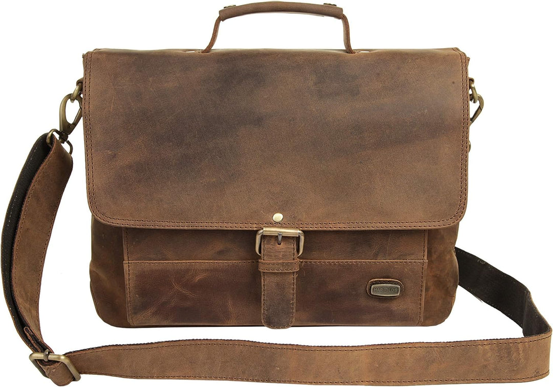 HAROLD'S Antik Aktentasche S Leder 38 cm
