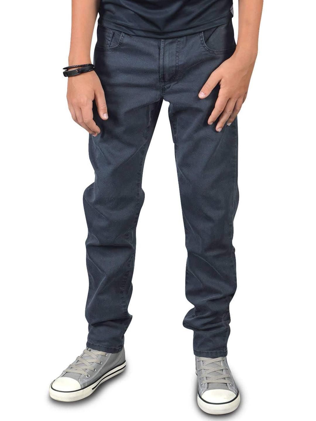 BEZLIT Jungen Jeans Hose Straight Fit Stretch 22872 92 Grau, 92 Grau
