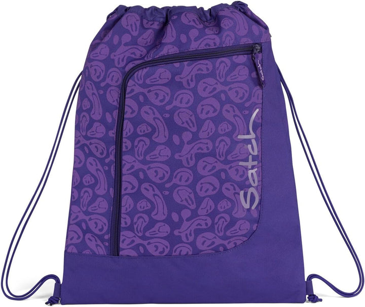 Satch Pack Schulrucksack Set 3tlg. inkl. Schlamperbox und Sportbeutel (Bright Faces), Bright Faces