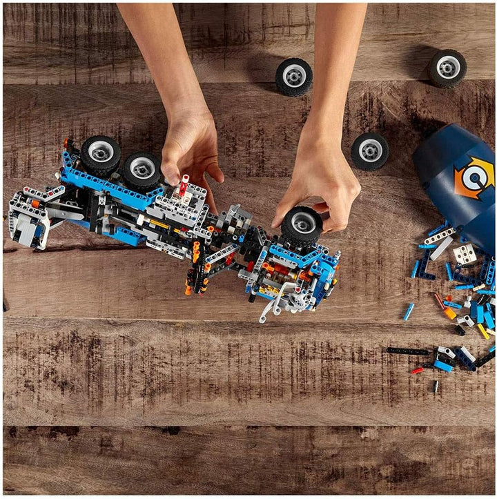 LEGO 42112 Technic Betonmischer-LKW, Mischmaschine, Spielzeug für Kinder ab 10 Jahre, Baufahrzeug mi