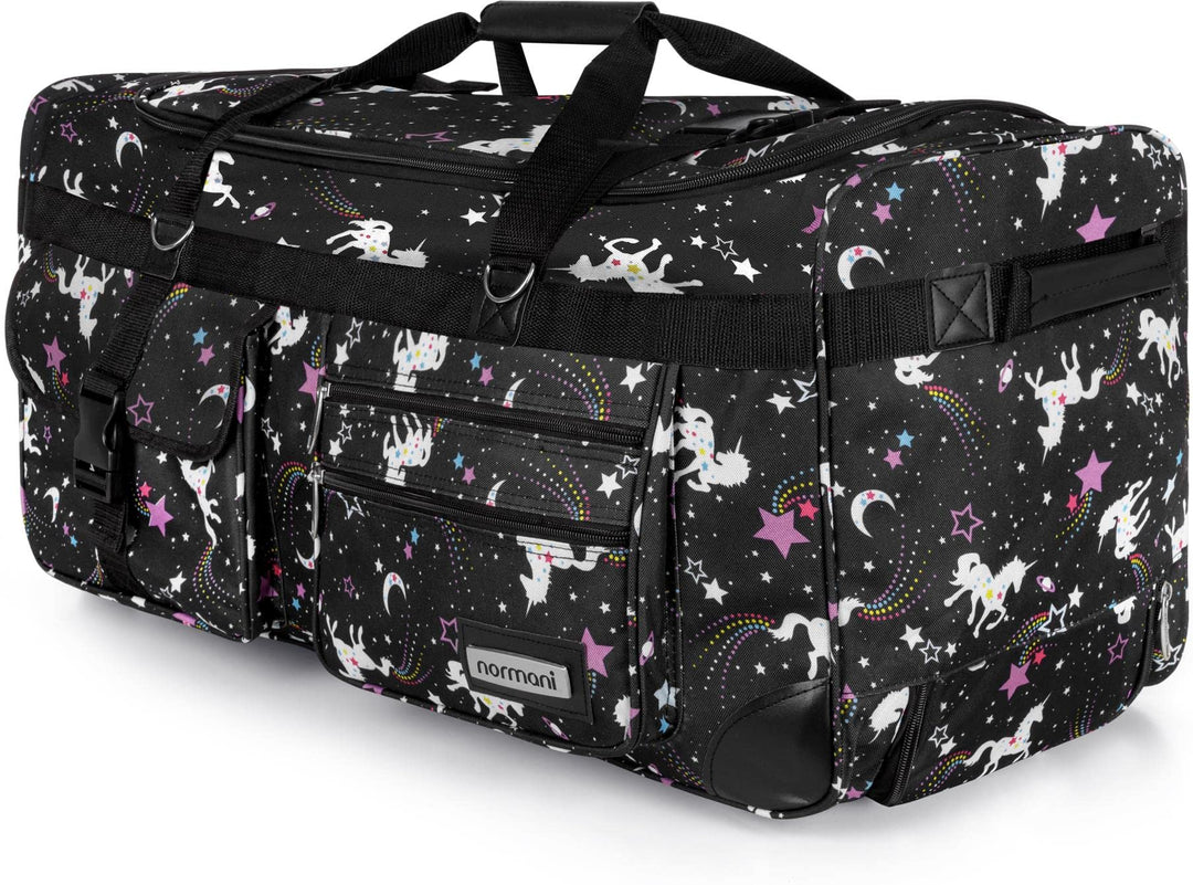 normani Stabile Reisetasche Trolley Big Size XL 80-150 Liter mit 2 Rollen –Robust und wasserabweisen