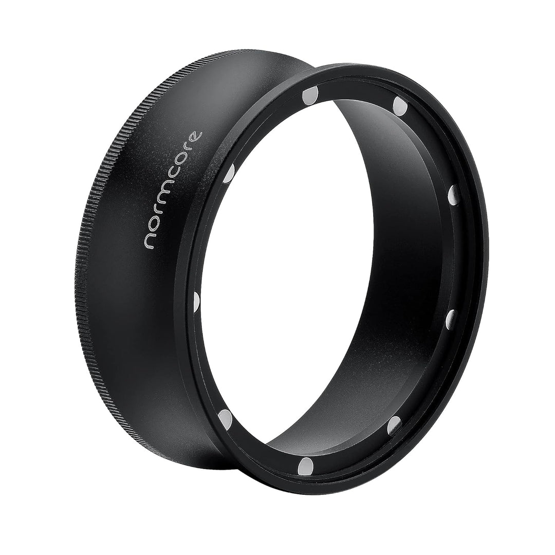 Normcore 54 mm magnetischer Dosiertrichter V2 – Espresso-Kaffee-Dosierring – 29 mm eloxiertes Alumin