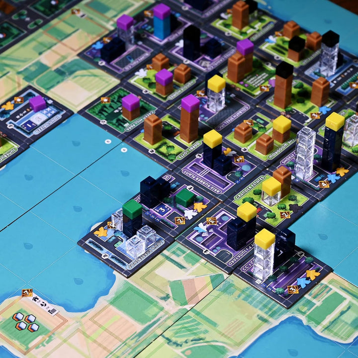 Alderac Entertainment - Rolling Heights - Board Game - Base Game - for 1-4 Players - from Ages 14+ -