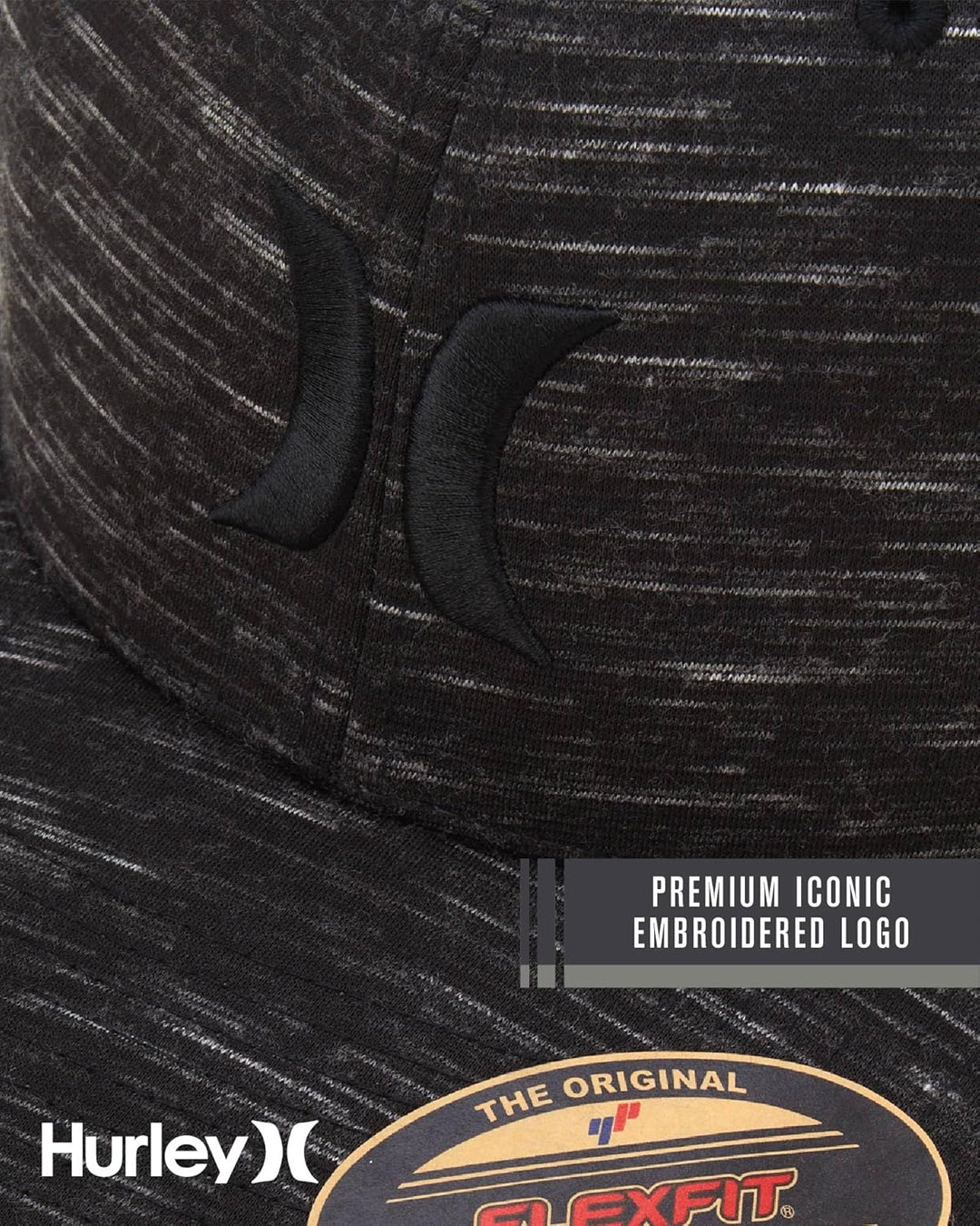Hurley Damen Baseballkappe M One and Only Hat L-XL Schwarz, L-XL Schwarz