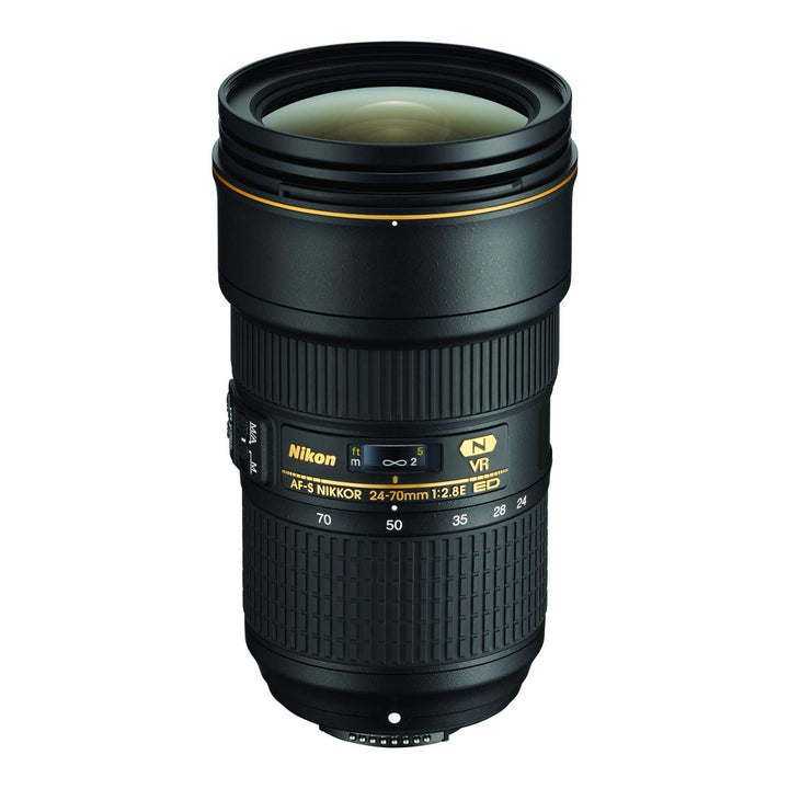 Nikon 20052 AF-S Nikkor 24-70mm 1:2.8E ED VR Objektiv (82 mm Filtergewinde) für Nikon-F-Bajonett sch