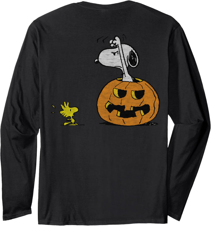 Peanuts Halloween Kürbis Boo Langarmshirt