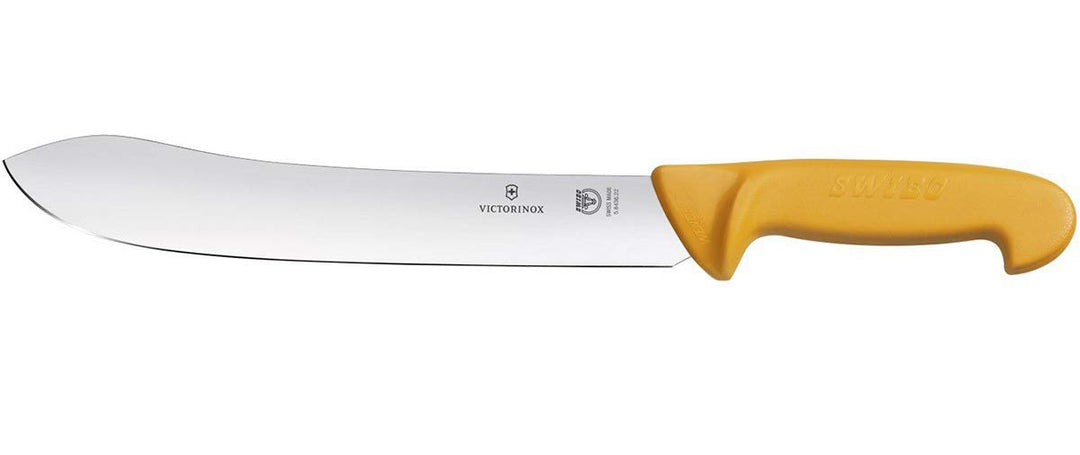 Victorinox Küchenmesser Swibo Blockmesser Normaler Schliff 22 cm Gelb, 22 cm Gelb