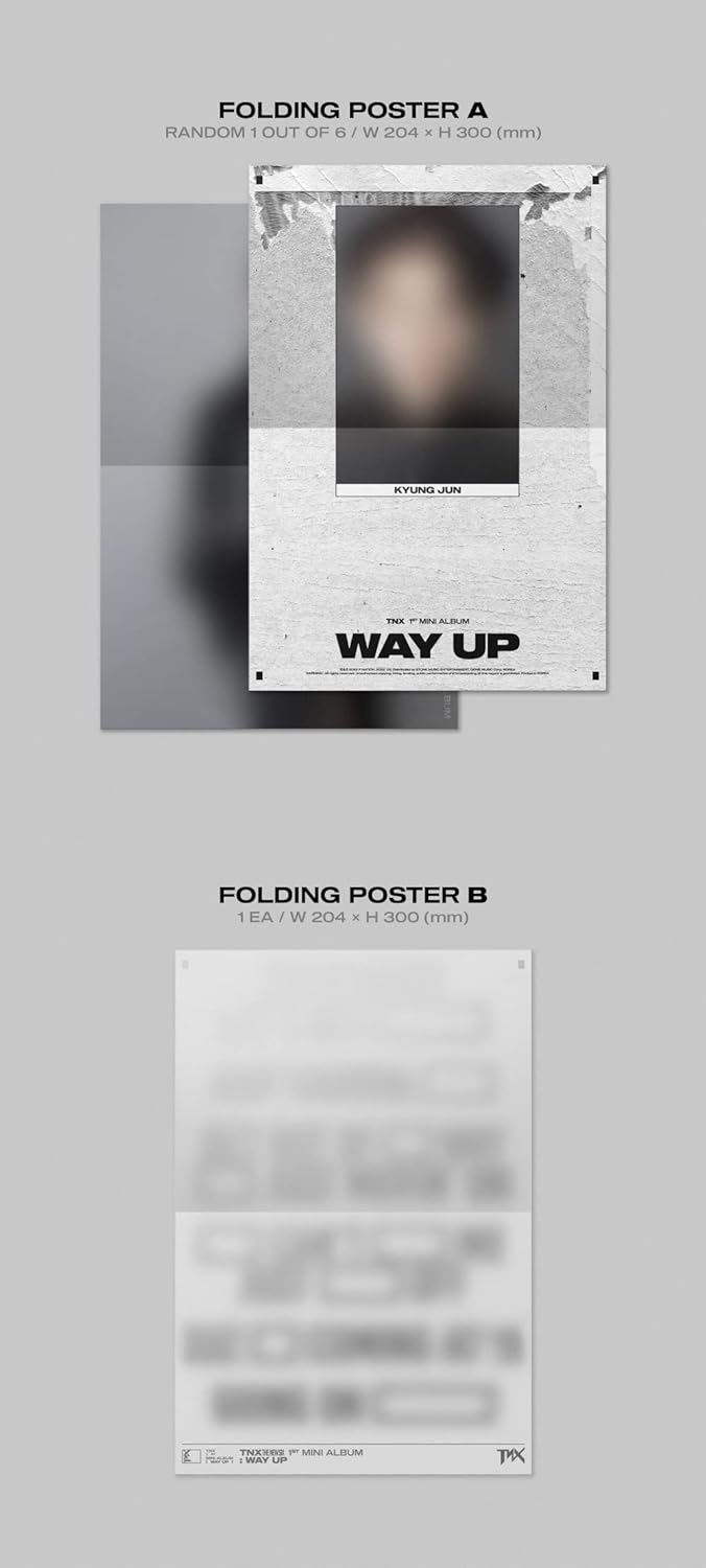 TNX - WAY UP (1st Mini Album)