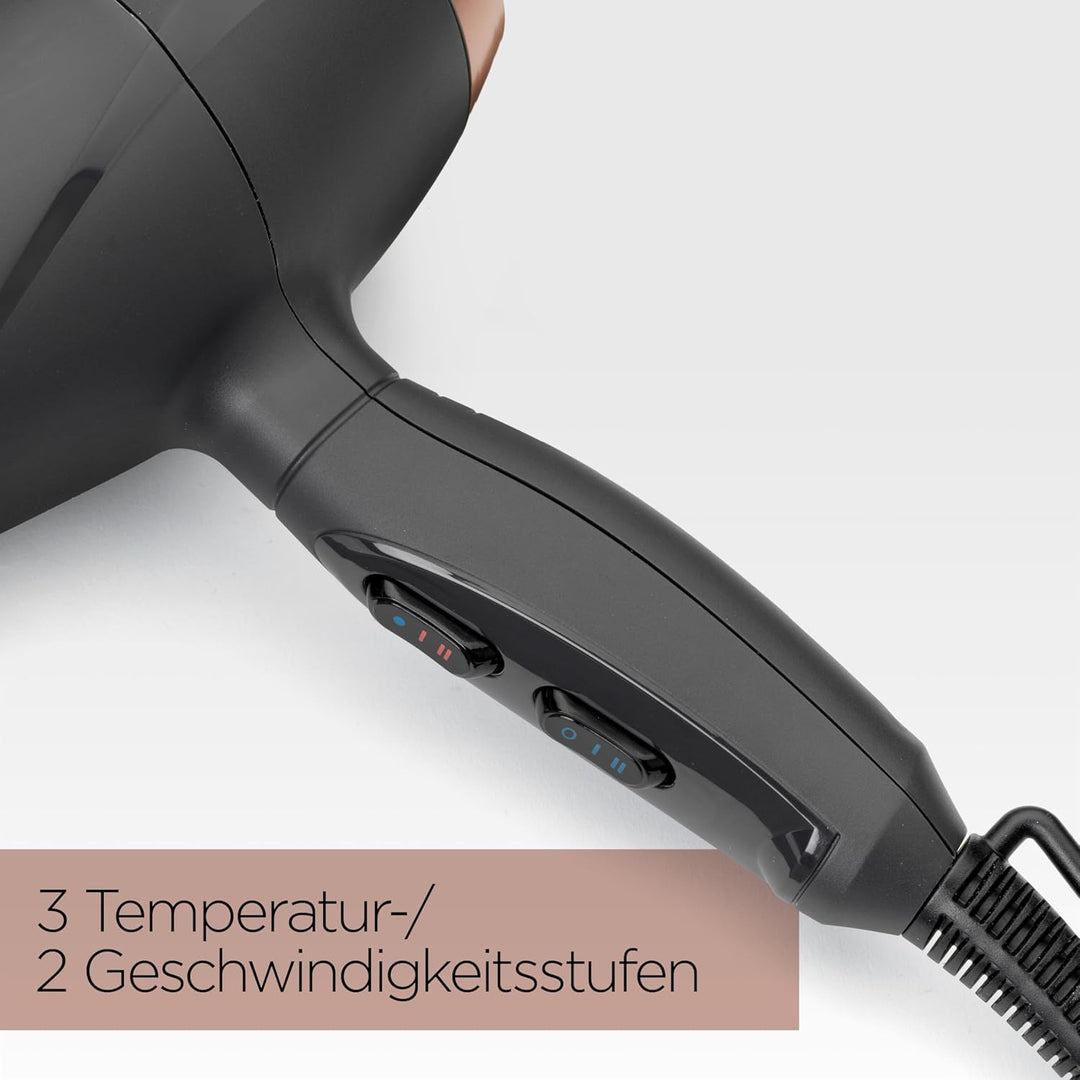 BaByliss Smooth Pro 2100 Haartrockner, Föhn mit leistungsstarken 2100 Watt, Made In Italy, Ionen-Tec