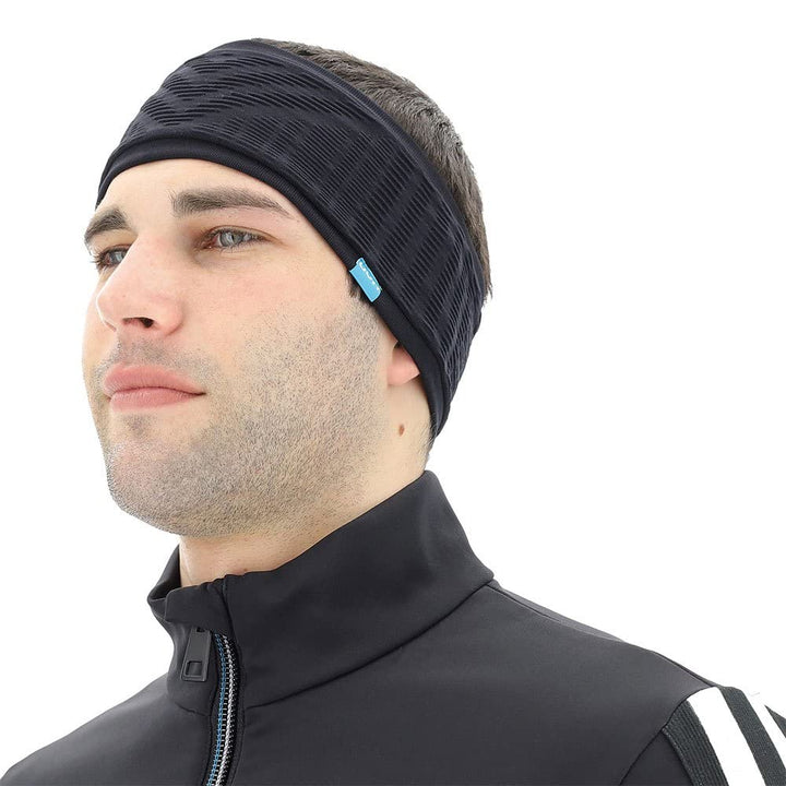 UYN Unisex – Erwachsene Hangout Stirnband 2 Schwarz, 2 Schwarz