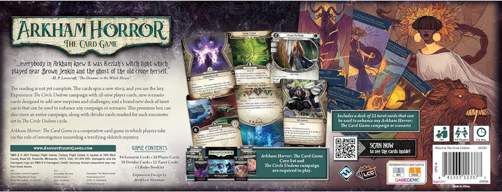 Fantasy Flight Games, Arkham Horror The Card Game: Upgrade Expansion - 4. Return to The Circle Undon