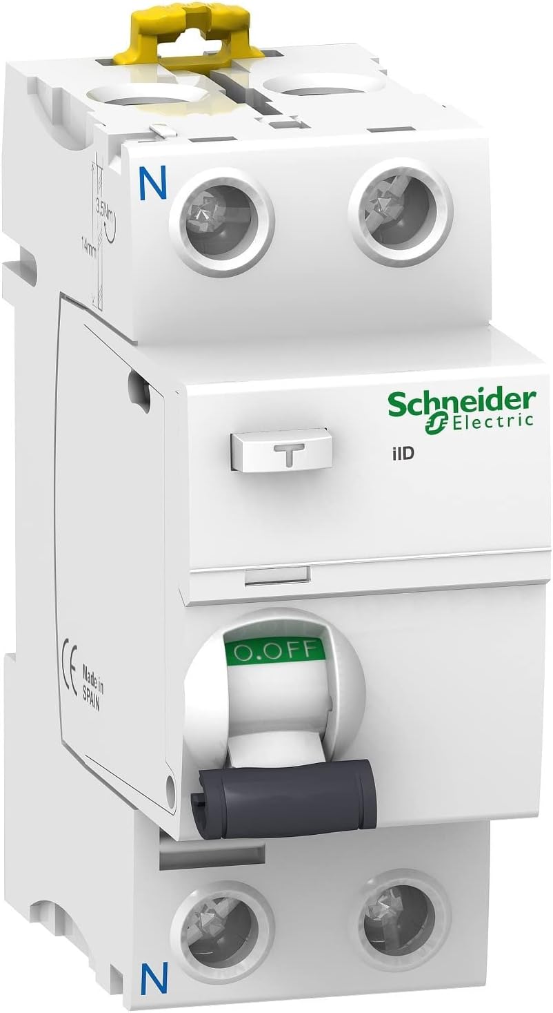 Schneider A9R44240 RCCB Fehlerstromschutzschalter iID 2P 40A 300mA AC, weiss