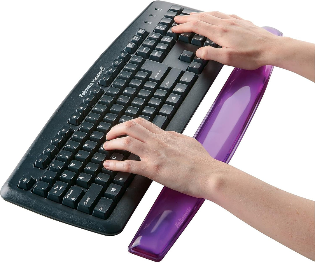 Fellowes Crystals Gel Tastatur-Handgelenkauflage violett, violett